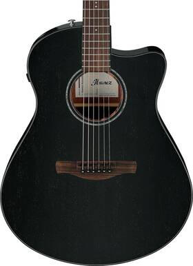 Aam340cerub Ibanez Aam340ce Advanced Acoustic Auditorium Acoustic-electric Guitar - Rustic