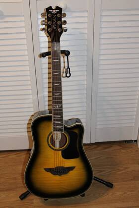 Aam54ce Ibanez Advanced Auditorium Acoustic-electric Guitar Natural