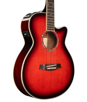 Acoustic2543 Ibanez Pre-owned Aeg10-trs Acoustic/electric Guitar