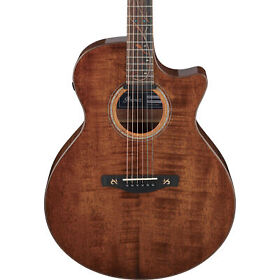Ae295ltdnt Ibanez Ae Series Acoustic Electric Guitar Natural High Gloss