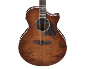 Ae340fmhmhs Ibanez Used Grand Auditorium A/e Guitar - Mahogany Sunburst