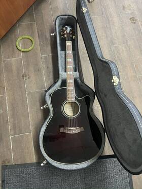 Aef37etcs1201 Ibanez Acoustic Electric Guitar With Case