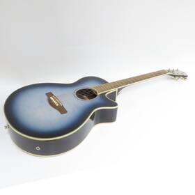 Aeg20ii-ibb Ibanez Flamed Sycamore Top Cutaway Acoustic-electric Guitar