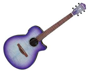 Aeg70pih Ibanez Used Acoustic Electric Guitar Purple Iris Burst High Gloss