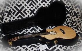 Aeg750 Ibanez Nt Acoustic Electric Guitar With Tkl Hsc And Ultimate Stand