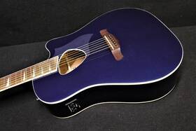 Alt30nbm Ibanez Alt30 Nbm Altstar Acoustic Electric Cutaway Guitar Night Blue Metallic