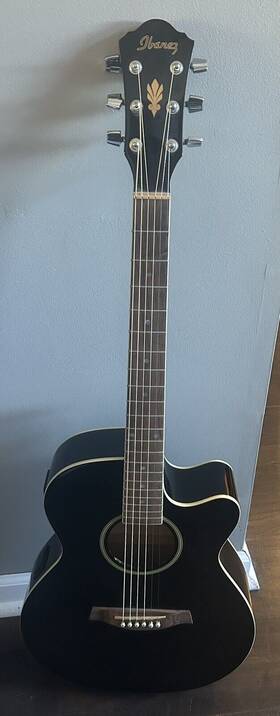 Arg5ejp-bk Ibanez Electric Acoustic Guitar Model In Excellent Condition