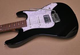 Ibanez Az22s2bk Az22s2 Bk Electric Guitar Roasted Maple Neck With Locking Tuners Black