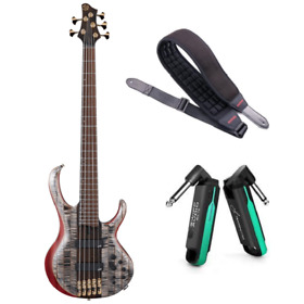 Btb1935bil Ibanez Electric Bass Bundle H-gs-77 Ws70