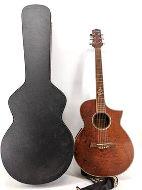 Ewc30qherlg1201 Ibanez 6-string Acoustic Electric Guitar - Brown