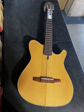 Frh10nntf Ibanez Thinline Nylon Acoustic-electric Guitar - Natural
