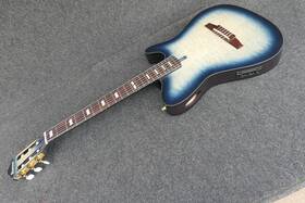 Ibanez Frh20nqmctl Frh20nqm Ctl Thinline Acoustic-electric Classical Quilt Maple Top