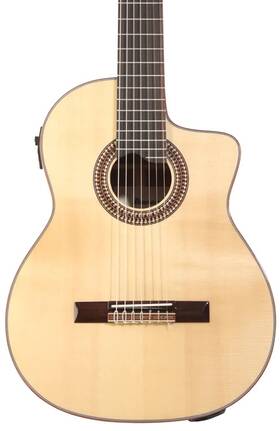 Ibanez Ga3007cent Ga Cutaway Classical 7-string Acoustic-electric Guitar - Natural