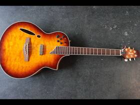 Msc650vv1201 Ibanez Montage Quilted Sunburst Acoustic Electric Guitar