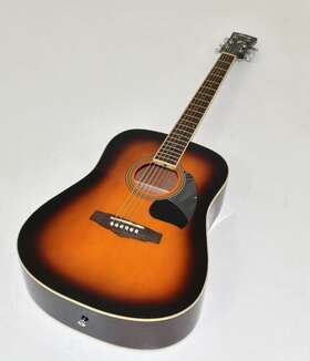 Pf15nt.b Ibanez 2218 Pf15-vs Pf Series Acoustic Guitar In Vintage Sunburst High Gloss Finis