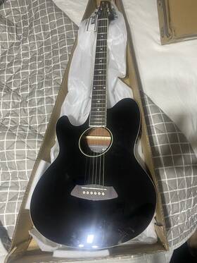 Tcy10le Ibanez Acoustic-electric Guitar - Black