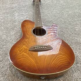 Tcy20e-vv Ibanez Talman Acoustic-electric Guitar Brown 6 String Built-in Tuner