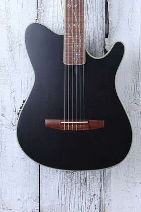 Tod10n Ibanez Tim Henson Signature Acoustic Electric Guitar Trans Black Flat