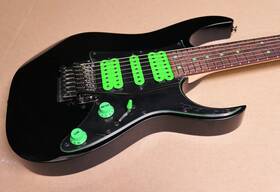 Ibanez Uv70pbk 7 String Uv70p Bk Universe Premium Steve Vai Signature Electric Guitar