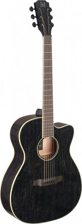 J.n Guitars 882030243066 Cutaway Acoustic-electric Auditorium Guitar With Solid Top Yakisugi Series