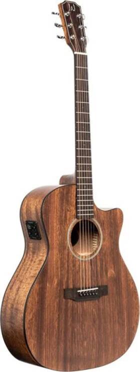 J.n Guitars 882030256677 Cutaway Acoustic-electric Auditorium Guitar With Solid Top Dovern Series