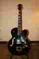 J9vg Washburn Washington Black Hollowbody Electric Guitar W Case