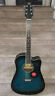 Jbea25tbl Jb Player Blueburst Electric Acoustic Dreadnought Guitar Barcus Berry