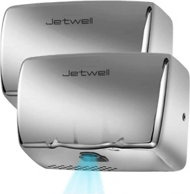 Jetwell 2pack High Speed Commercial Automatic Hand Dryer Heavy