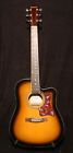 Jg-620-ces Johnson Jg-620ces Cutaway-electric-sunburst Acoustic