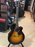 Jv-10e Larriv Larrivee Custom Rosewood Jumbo With Sunburst Top And Lr