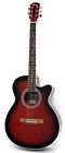Jy-tks-50ceq Jy-tks-50eq Azalea Acoustic Electric Cutaway Steel String Rosewood Fingerboard Buzzing