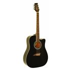 K1bk Kona Dreadnought Ca Acou Guit Gloss Bk 809312000124