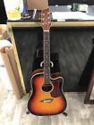 K1etsb Kona Dreadnought Cutaway Acoustic Electric Guitar Sunburst 809312000186