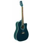 K1tbl Kona Dreadnought Ca Acou Guit Trans Blu 809312000247