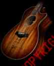 K22ce Guitar Koa Concert Edgeburst Shaded Acoustic Grand Electric Taylor