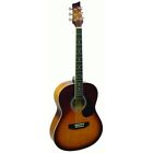 K391-hsb Kona Acoustic Guitar Honeyburst 809312001473