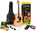 K394d Kona Acoustic Guitar Starter Pack For Dummies Bundle