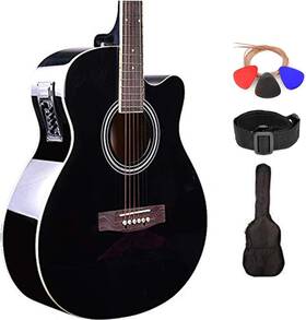 Kad-fr01-eq Kadence Frontier Series Acoustic Electric Guitar - Spruce Wood Finish A