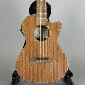 Kala 122158122158 Solid Mahogany Tenor Acoustic-electric Ukulele With Case - Gloss Natural