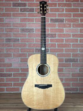 D2-140a Kepma Used Elite Acoustic-electric Guitar - Spruce And Koa