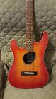Kfs-1 Kramer Vintage Ferrington Acoustic Electric Guitar Sunburst Lefty