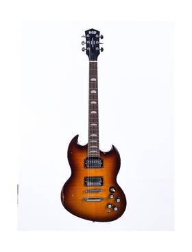 Kgd 746566699455 Relic Sg Sunburst Guitar Mahogany Body And Neck Rosewood Fingerboard Bone