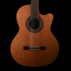 54kre006 Kremona Used Fiesta F65cw Nylon Acoustic Electric Guitar Natural With Gig Bag
