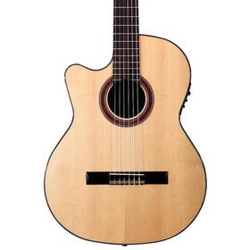 Kremona 617353858402 Rosa Luna Left-handed Flamenco Blanca Guitar Natural