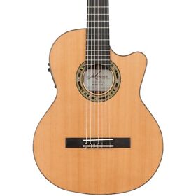F65cw Kremona Fiesta Cw-7 Classical Electric Guitar Gloss Natural