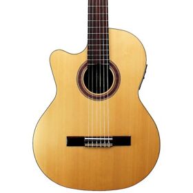 Kremona Rondo Thin Line Left-handed Classical Acoustic-electric Guitar Natural
