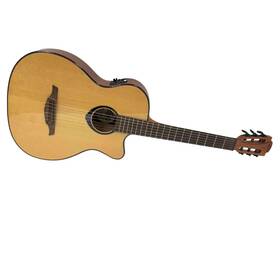 Glatn66ace Lag Tramontane Auditorium Cutaway Right-handed Acoustic Guitar