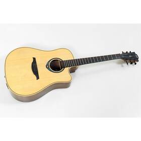 1978892273 Lag Guitars 197881192273 Tramontane Hyvibe Dreadnought A/e Smart Guitar Natural Ob