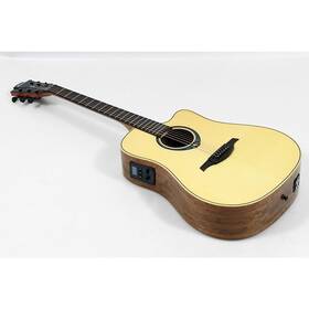 Lag Guitars 197881223465 Tramontane Hyvibe Dreadnought A/e Smart Guitar Ob