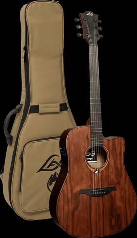 Lag Guitars 700166373013 Sauvage Dreadnought Cutaway Acoustic-electric